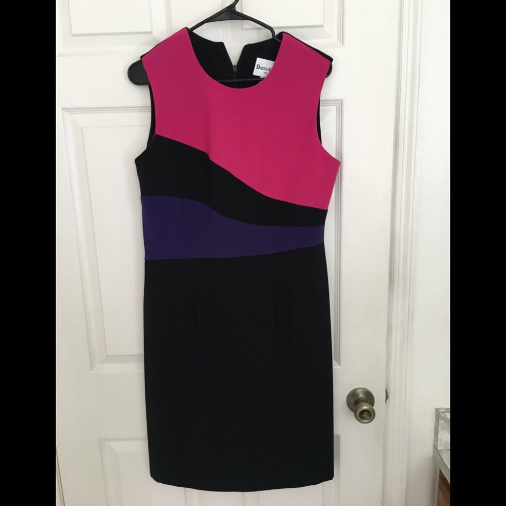 Dress Black Danny & Nicole bold USA made